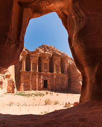 Foto do Mosteiro de Petra